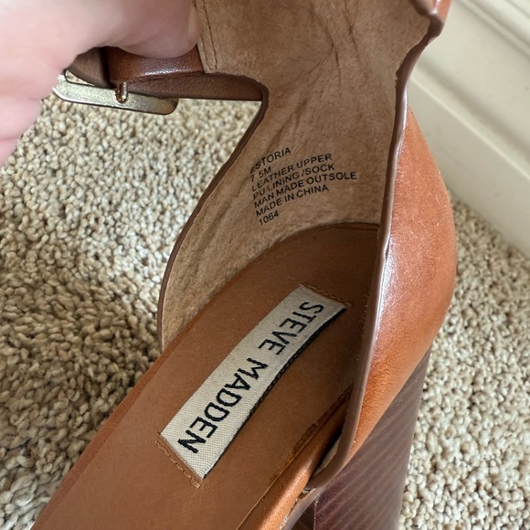 Steve Madden Estoria Ankle Strap Heel Sandals - Picture 5 of 9